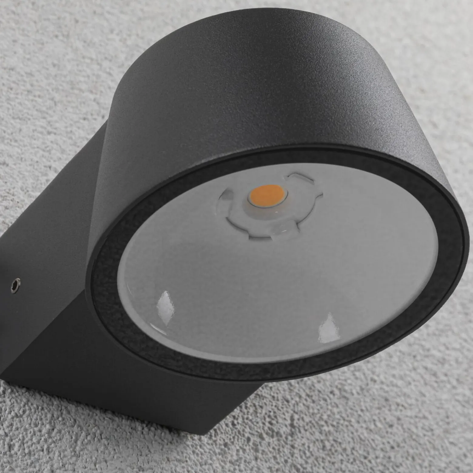 Paulmann LED-ulkoseinälamppu Capea, antrasiitti, alumiini, IP44