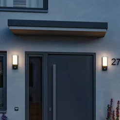 Paulmann LED-ulkoseinävalaisin Bonnie, alumiini, antrasiitti