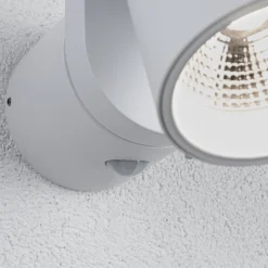 Paulmann LED-ulkoseinävalaisin Cuff, anturi, valkoinen