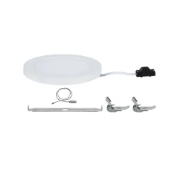 Paulmann LED-uppopaneeli Cover-it, halkaisija 17 cm, 880 lm, 3000 K, valkoinen