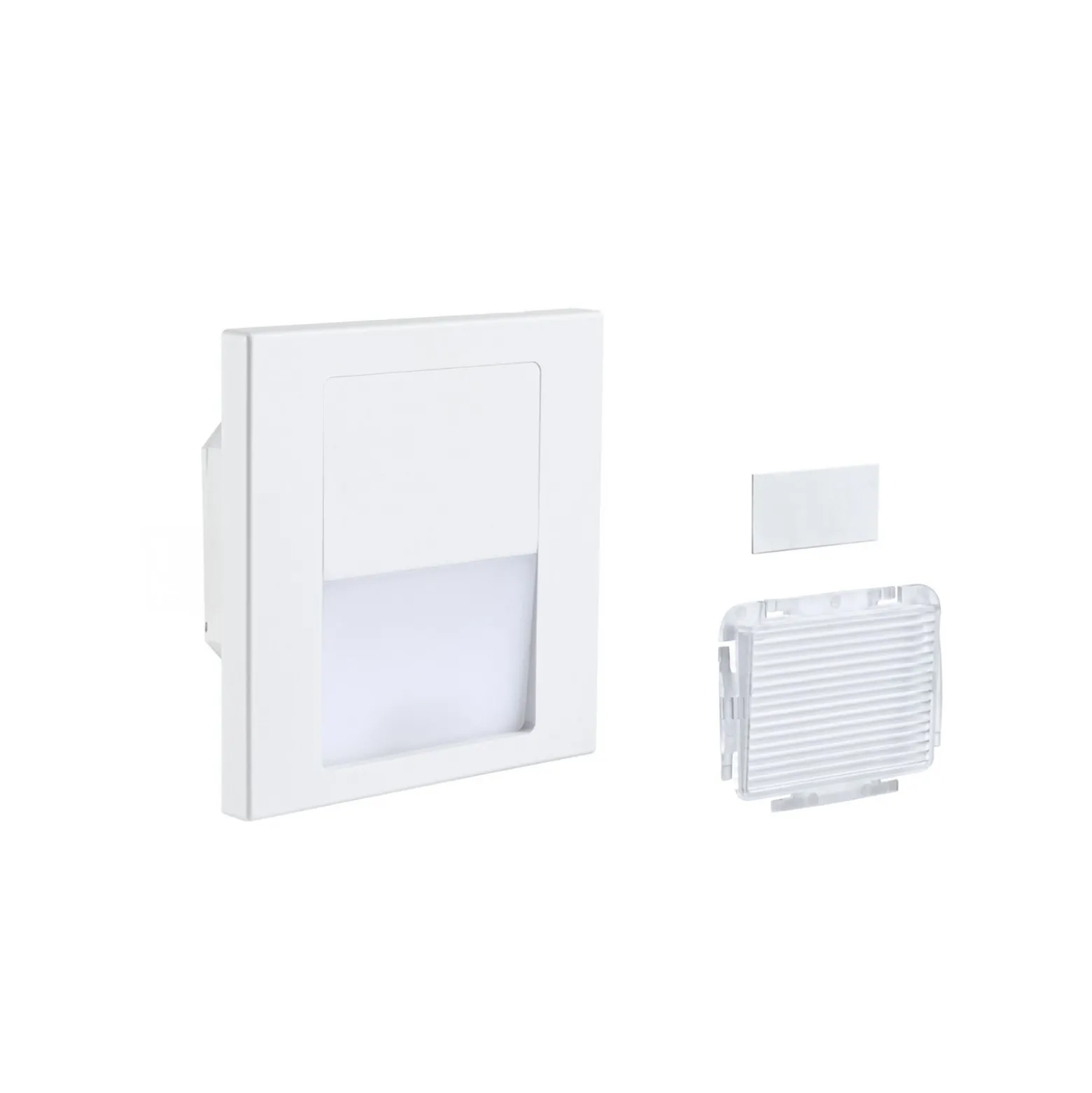 Paulmann LED-uppovalaisin Tsaro, valkoinen, muovi, 2700 K