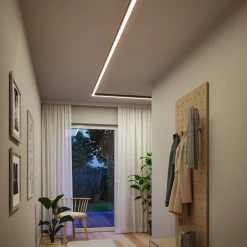 Paulmann Linion-valolista, musta 1 m Master ZigBee-muuntaja