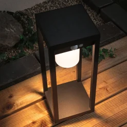 Paulmann Marisol LED--pollarilamppu, aurinkok.