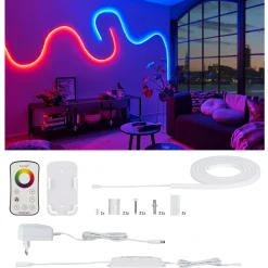 Paulmann MaxLED Flow -perussetti RGB 1,5 m
