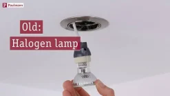 Paulmann Nova mini 3 kpl IP44, rauta