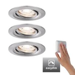 Paulmann Nova mini Plus LED easydim 3 kpl rauta
