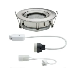 Paulmann Nova Plus -uppovalaisin, rauta, halkaisija 9 cm, GU5.3/GU10, IP65