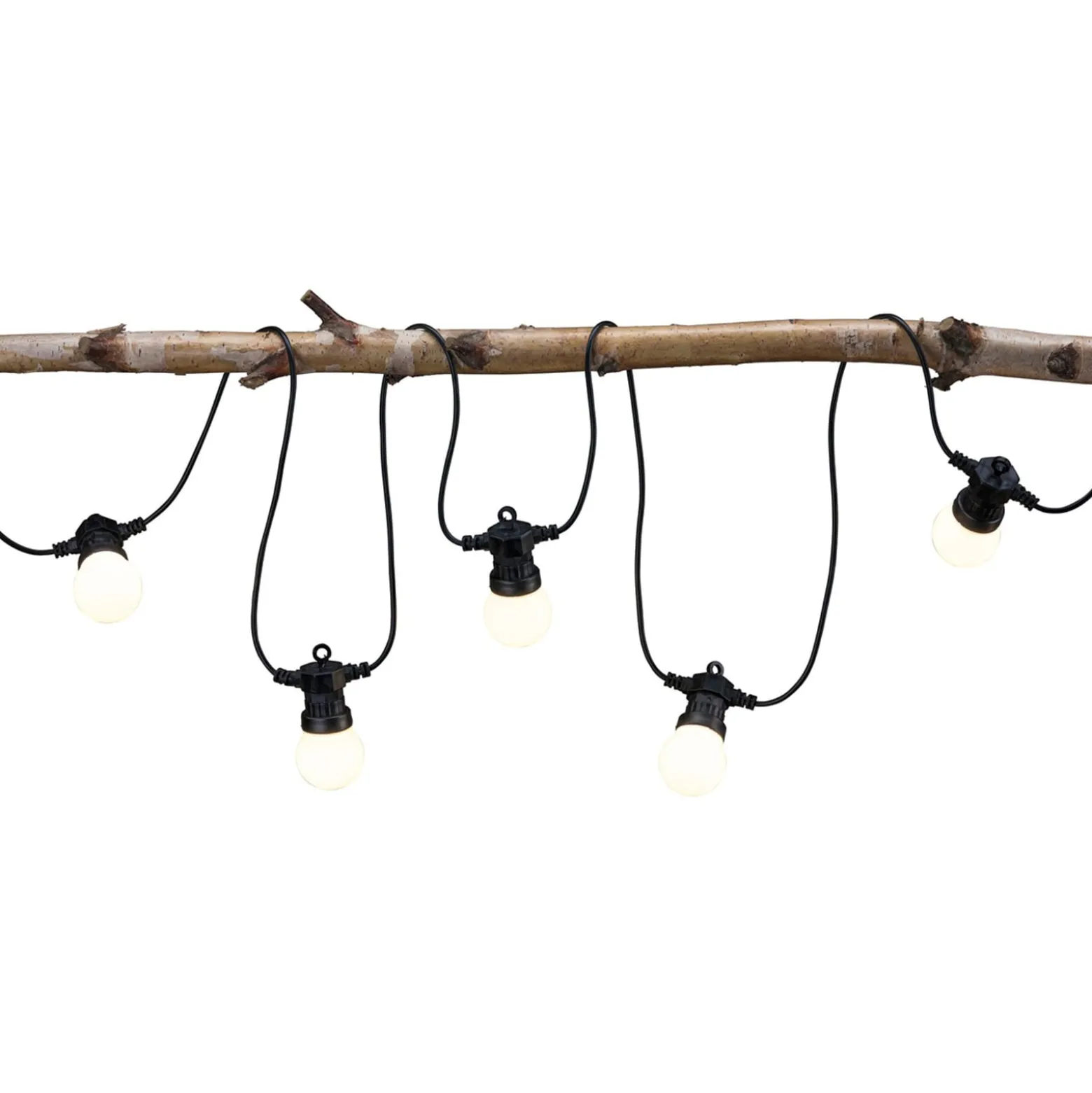 Paulmann Plug & Shine LED-keijuvalot Globe 7x0.2W