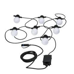 Paulmann Plug & Shine LED-keijuvalot Globe 7x0.2W