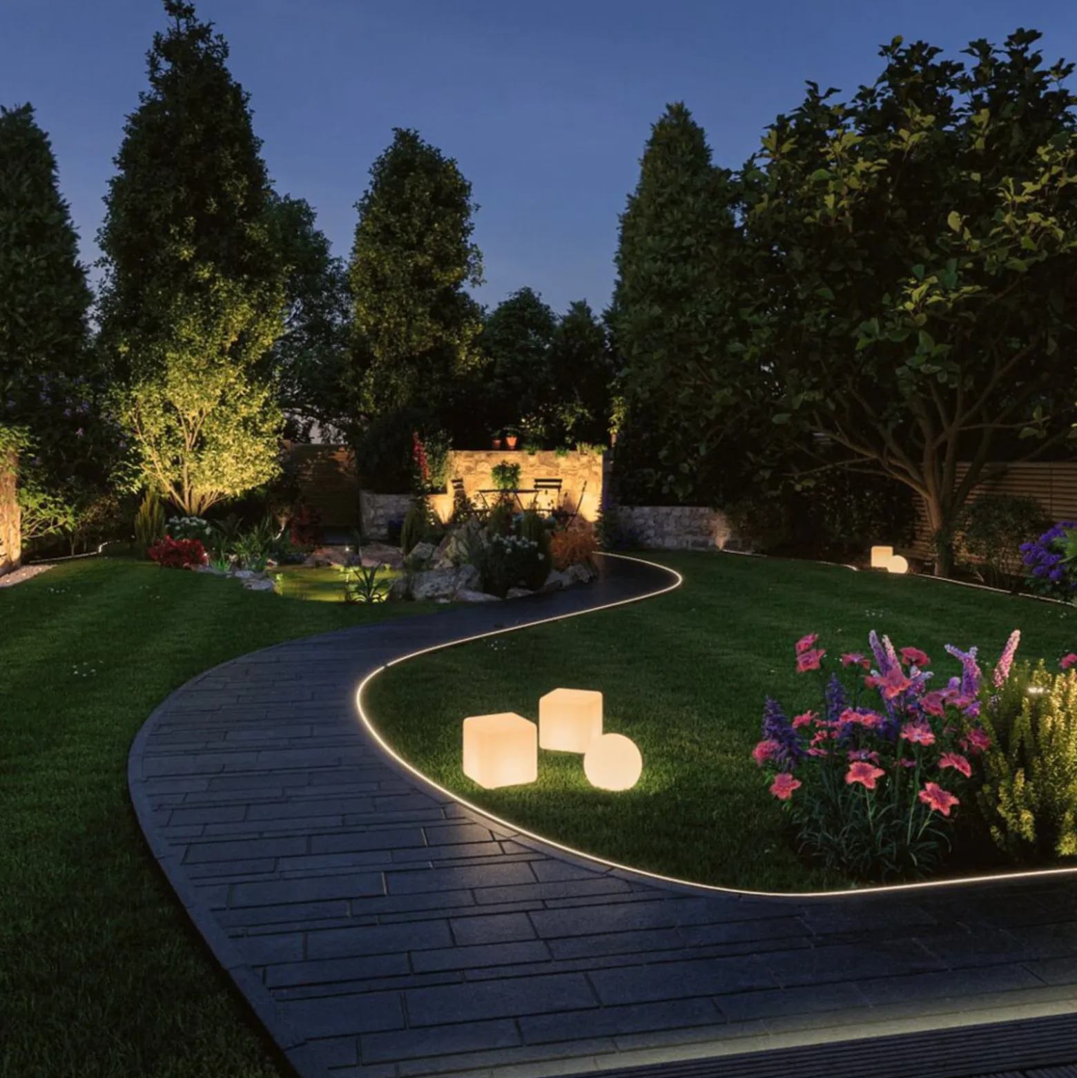 Paulmann Plug & Shine LED lattiavalaisin 94228