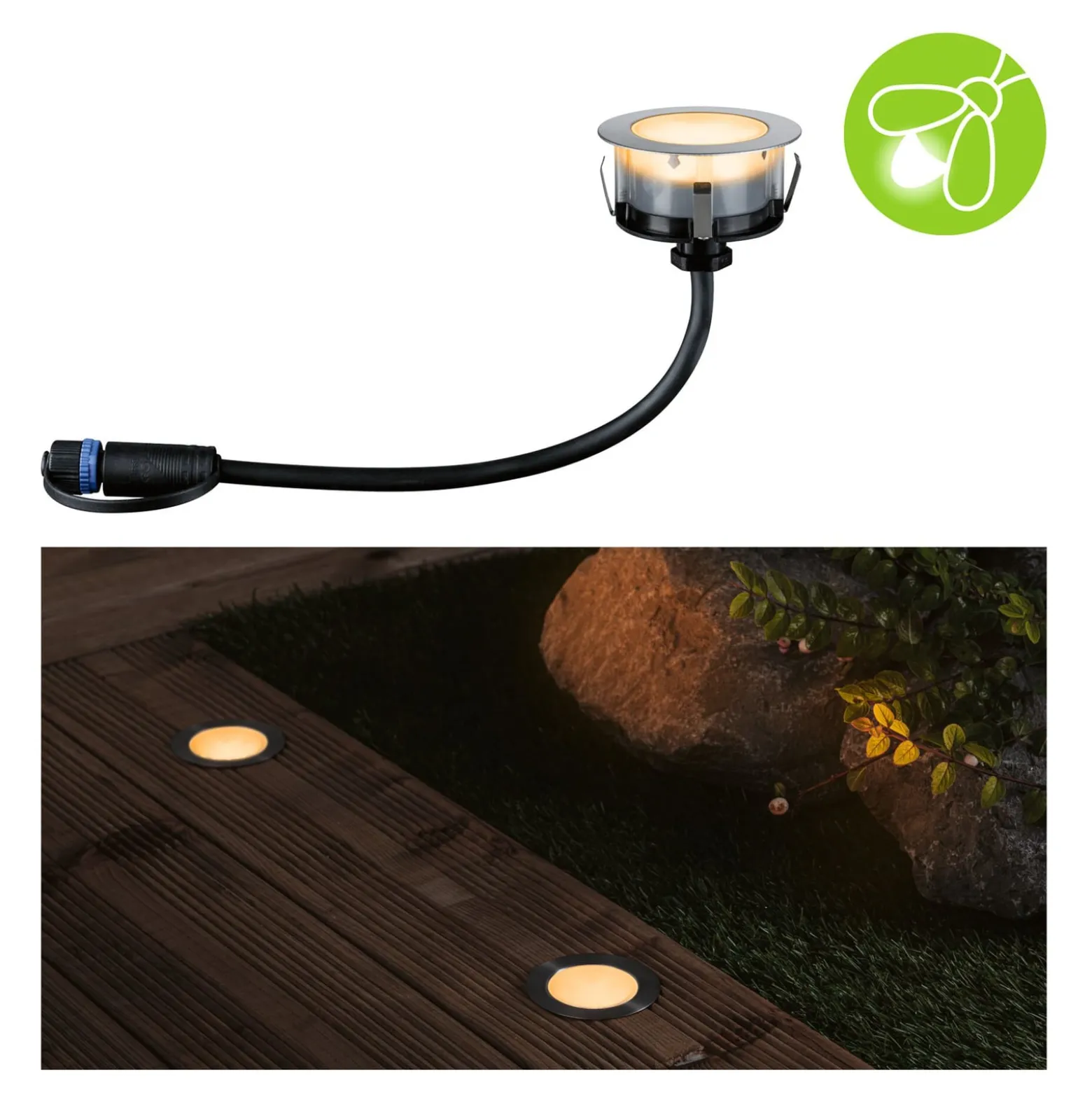Paulmann Plug & Shine LED uppoasennusvalaisin 2W 1 yksikkö