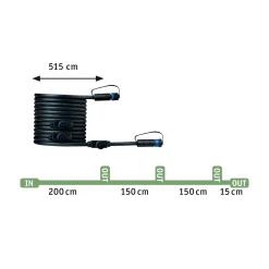 Paulmann Plug & Shine maadoituspiikkilamppu Pike 3-kantainen Pike