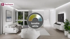Paulmann Sheera LED-seinävalaisin ZigBee RGBW