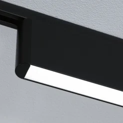 Paulmann URail LED-kiskovalaisin Ceris, musta, 4 000 K, 37 cm