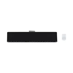 Paulmann URail LED-kiskovalaisin Zelos, musta, 3 000 K, 37 cm