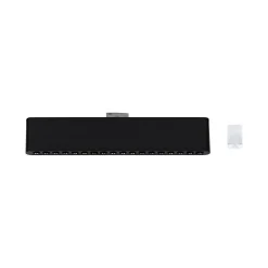 Paulmann URail LED-kiskovalaisin Zelos, musta, 3 000 K, 37 cm