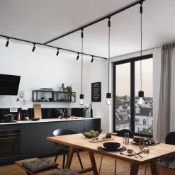 Paulmann URail LED-kohdevalaisin Tubo musta 4 000 K
