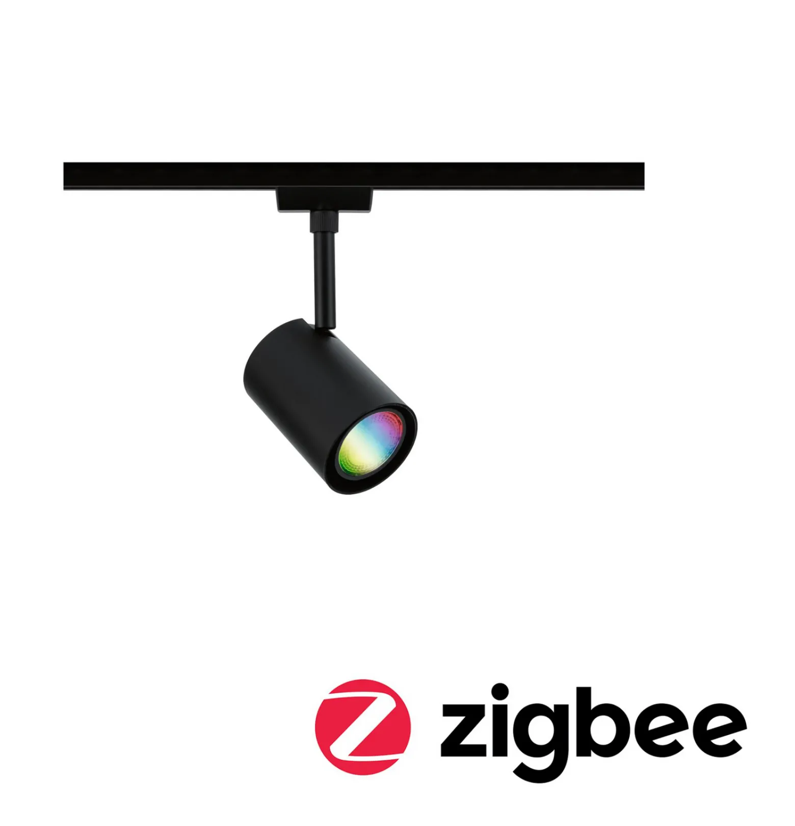 Paulmann URail LED-spotti Luxe Zigbee musta matt GU10