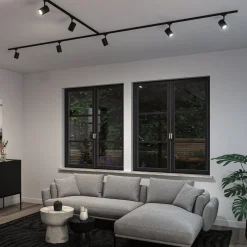 Paulmann URail LED-spotti Luxe Zigbee musta matt GU10