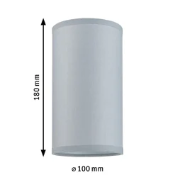Paulmann-varjostin URail Valerio 2Easy, harmaa, halkaisija 10 cm