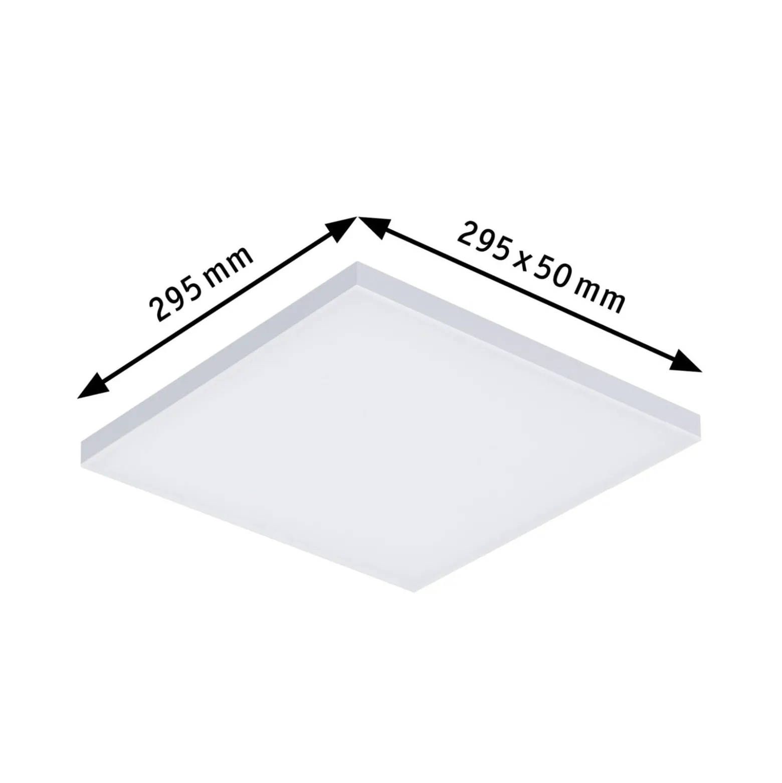 Paulmann Velora-LED-paneeli 3-step-dim 29,5x29,5cm