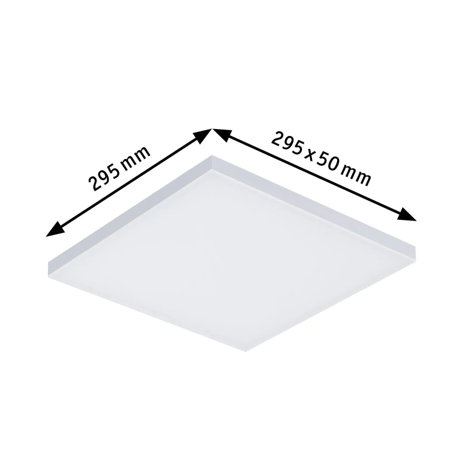 Paulmann Velora-LED-paneeli 3-step-dim 29,5x29,5cm