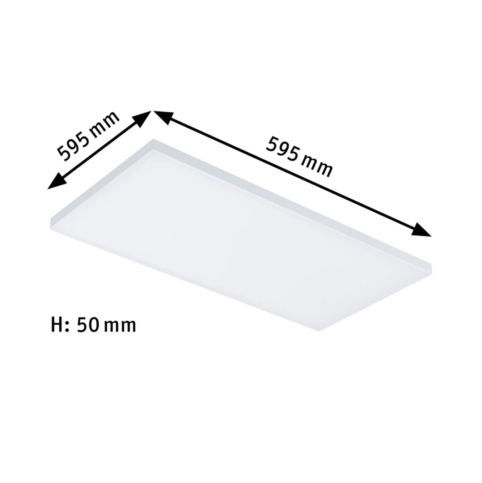 Paulmann Velora LED-paneeli ZigBee 59,5x29,5 15,5W