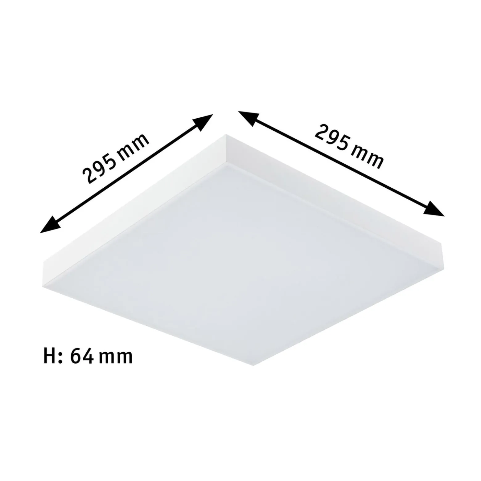 Paulmann Velora Rainbow Panel 30x30cm valkoinen RGBW