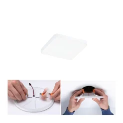 Paulmann Veluna Edge LED upotettu IP44 4000K 9x9cm 9x9cm