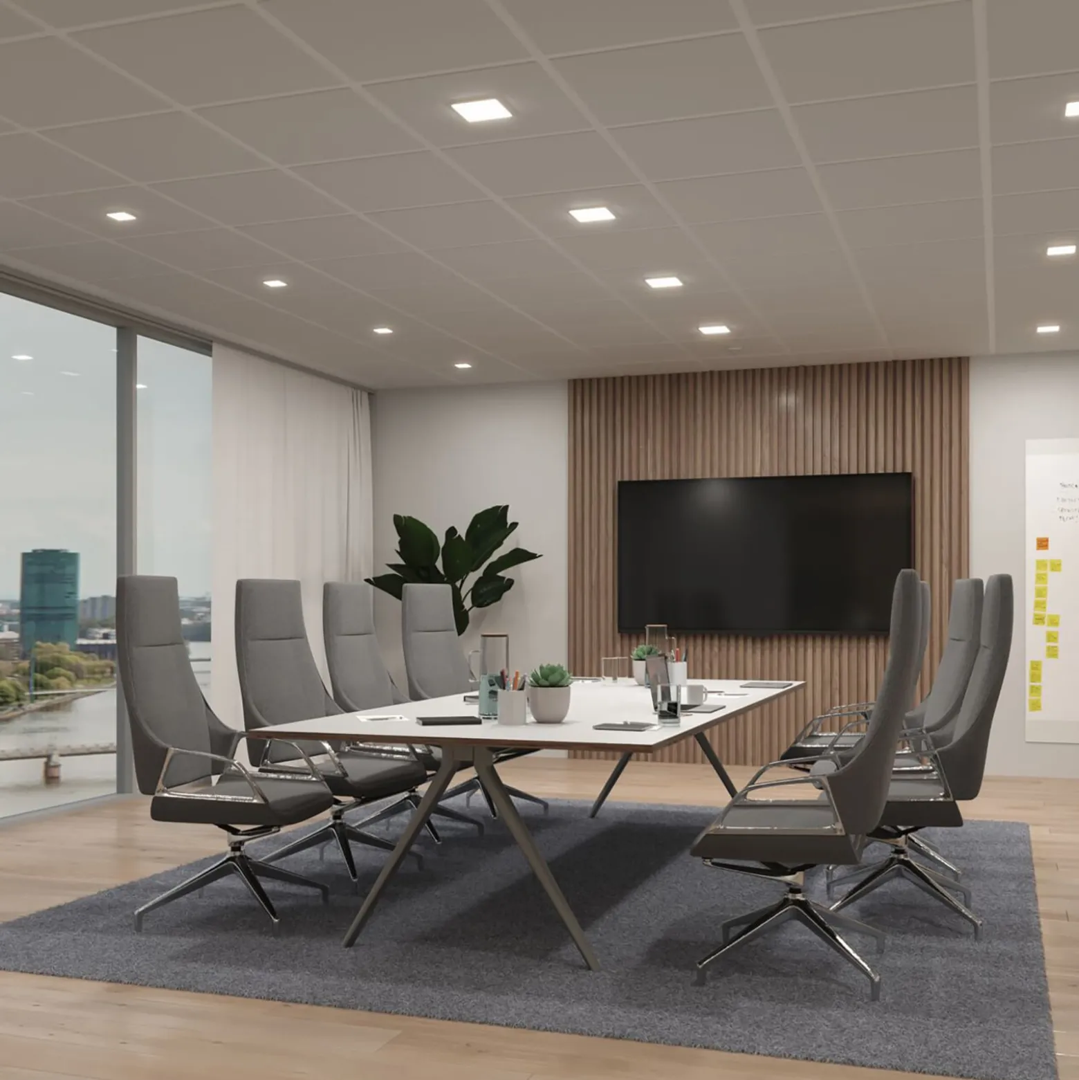 Paulmann Veluna Edge LED upotettu IP44 4000K 9x9cm 9x9cm