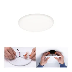 Paulmann Veluna -LED-uppovalo 4 000 K Ø 12,5 cm