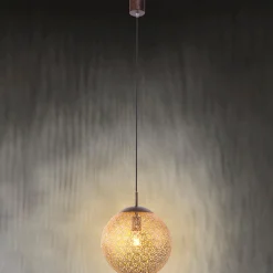 Paul Neuhaus Greta-riippuvalaisin, Ø 30 cm, kullanvärinen, metallia