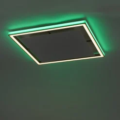 Paul Neuhaus Helix -LED-kattovalo, neliö 50 cm