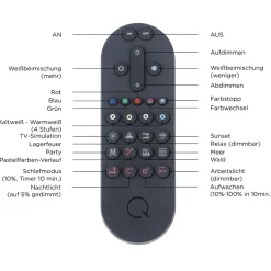 Paul Neuhaus Helix -LED-riippuvalo, kaukosäädin