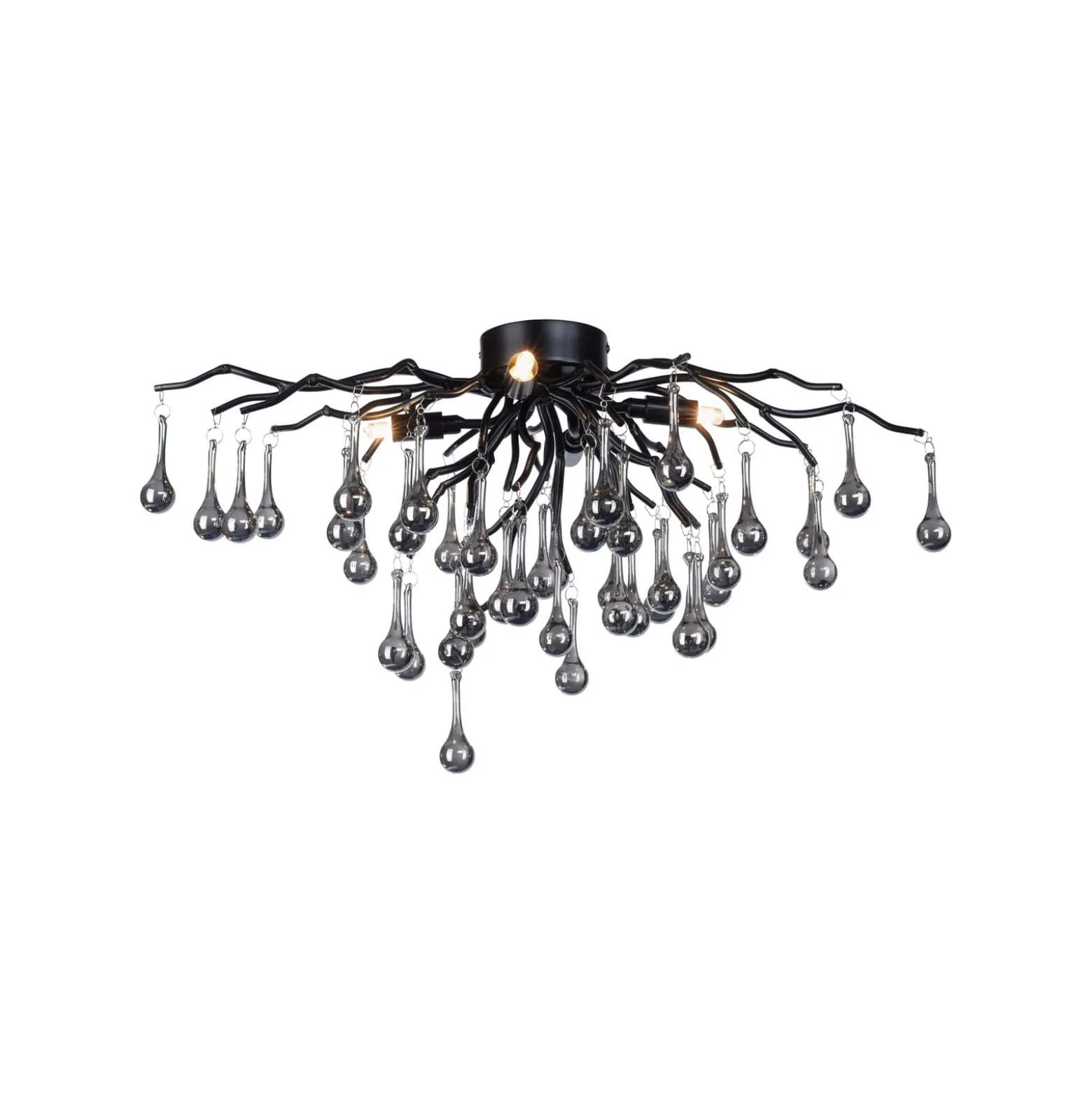 Paul Neuhaus kattovalaisin Icicle, 4-valo, musta
