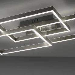 Paul Neuhaus LED-kattovalaisin Paan, 82 x 50 cm, CCT, himmennettävä