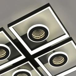 Paul Neuhaus LED-kattovalaisin Traforo, 53 cm, CCT, himmennettävä