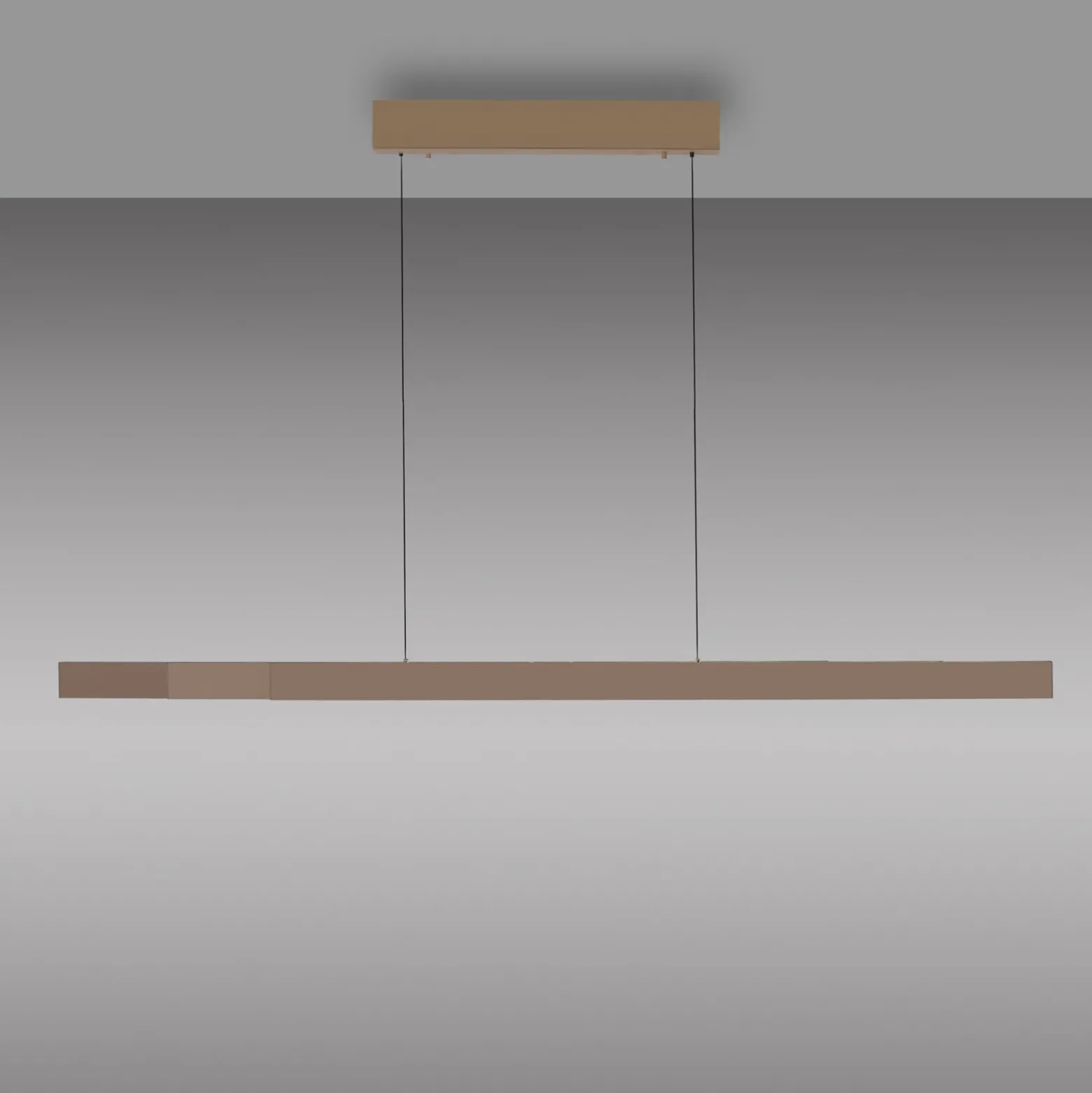 Paul Neuhaus LED-riippuvalaisin Adriana Square, pronssi, ylös/alas