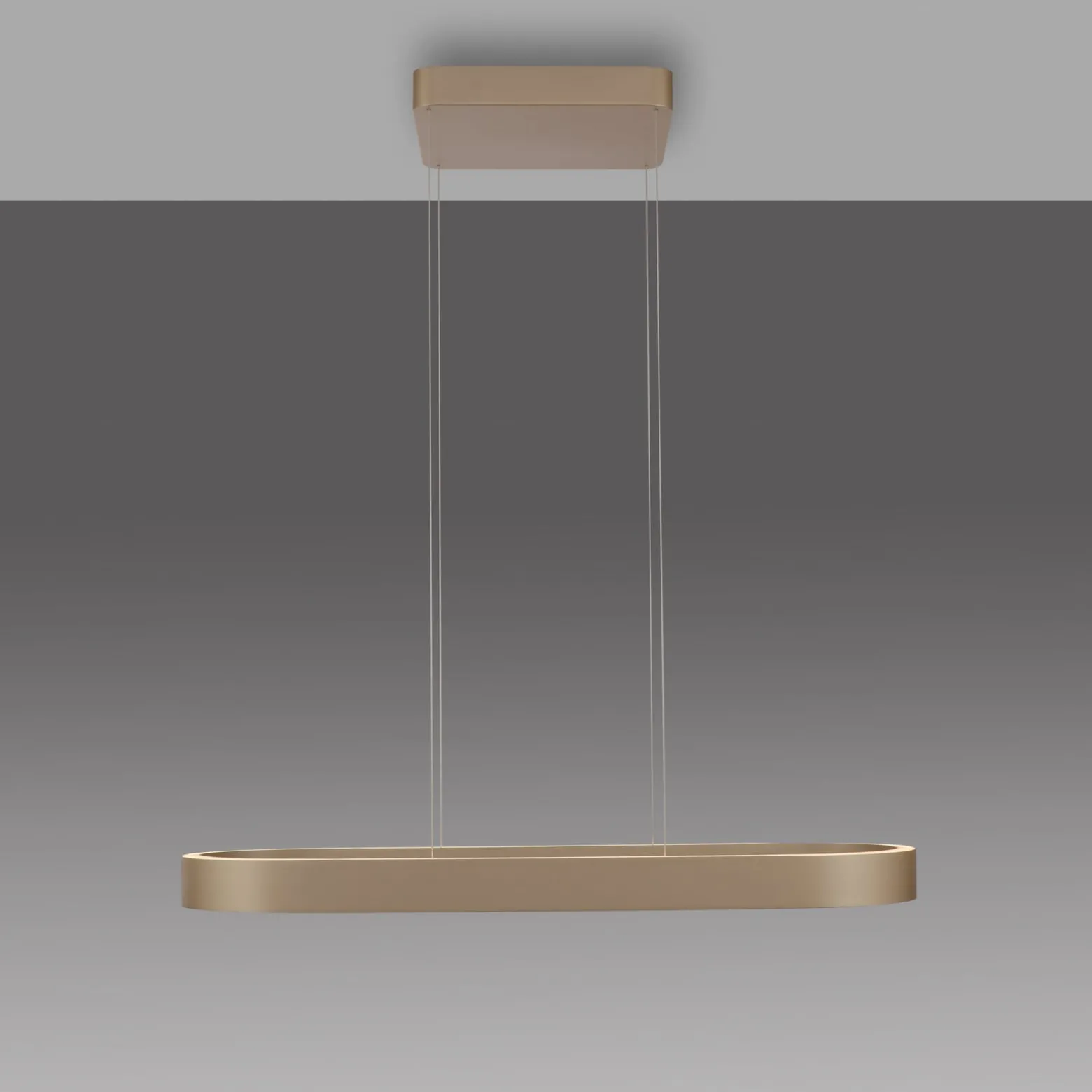 Paul Neuhaus LED-riippuvalaisin Q-Stretto, pronssi, 86,8 cm