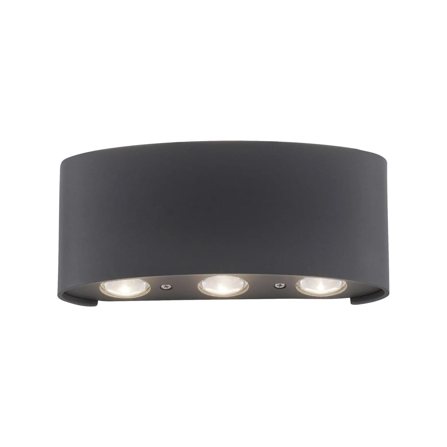 Paul Neuhaus LED-ulkoseinävalaisin Carlo, 17 cm, musta