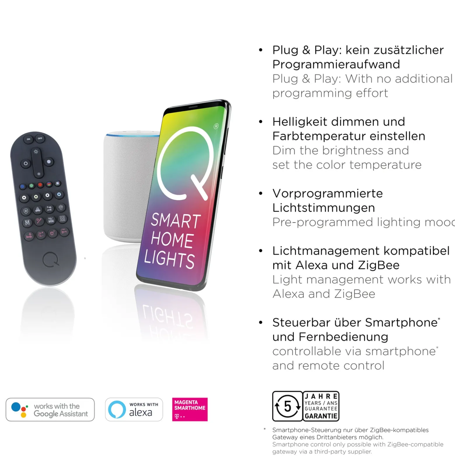 Paul Neuhaus Q-Beluga -LED-kattovalaisin, messinki