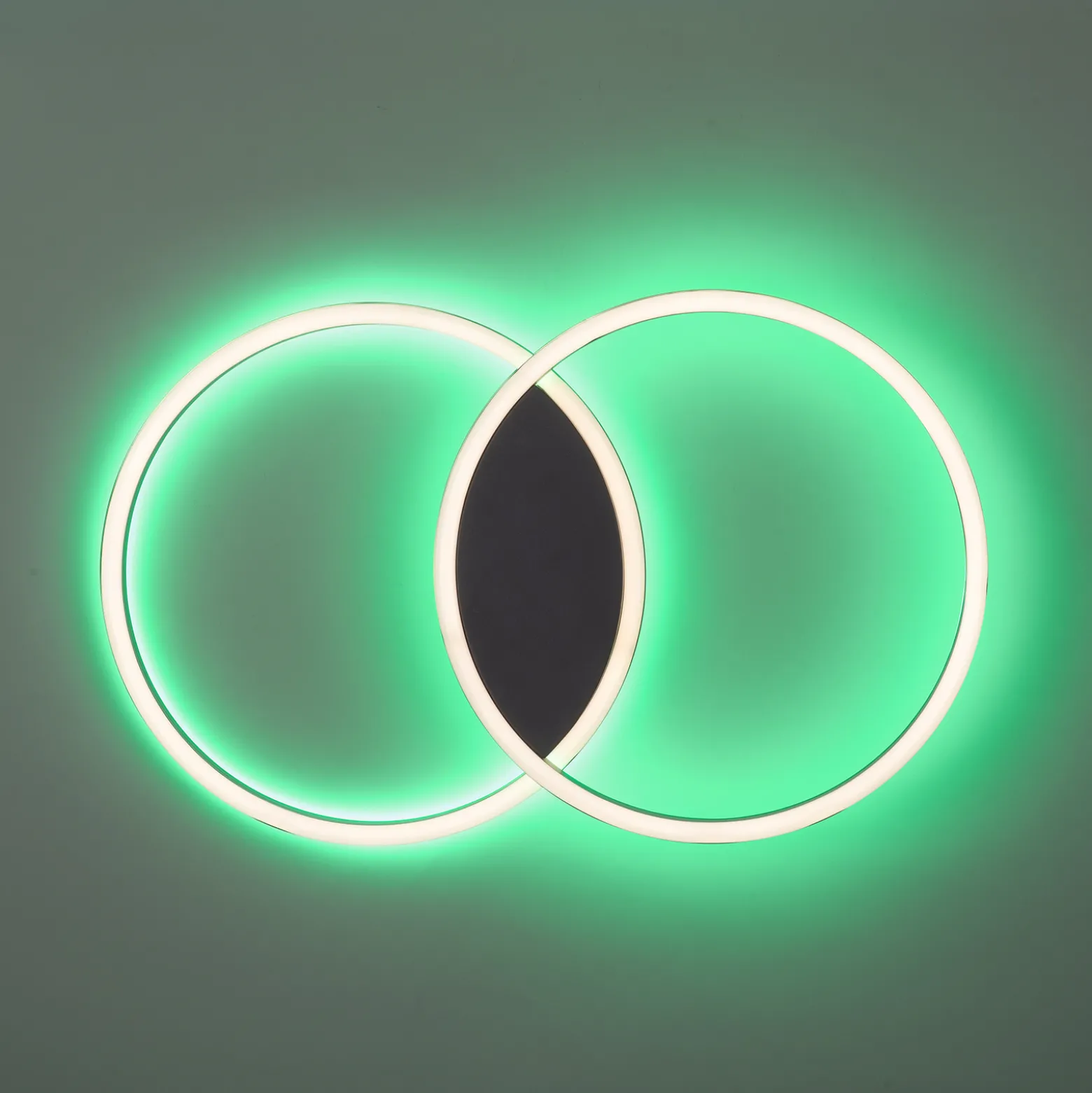 Paul Neuhaus Q-MARKO -LED-kattovalo 2x, pyöreä