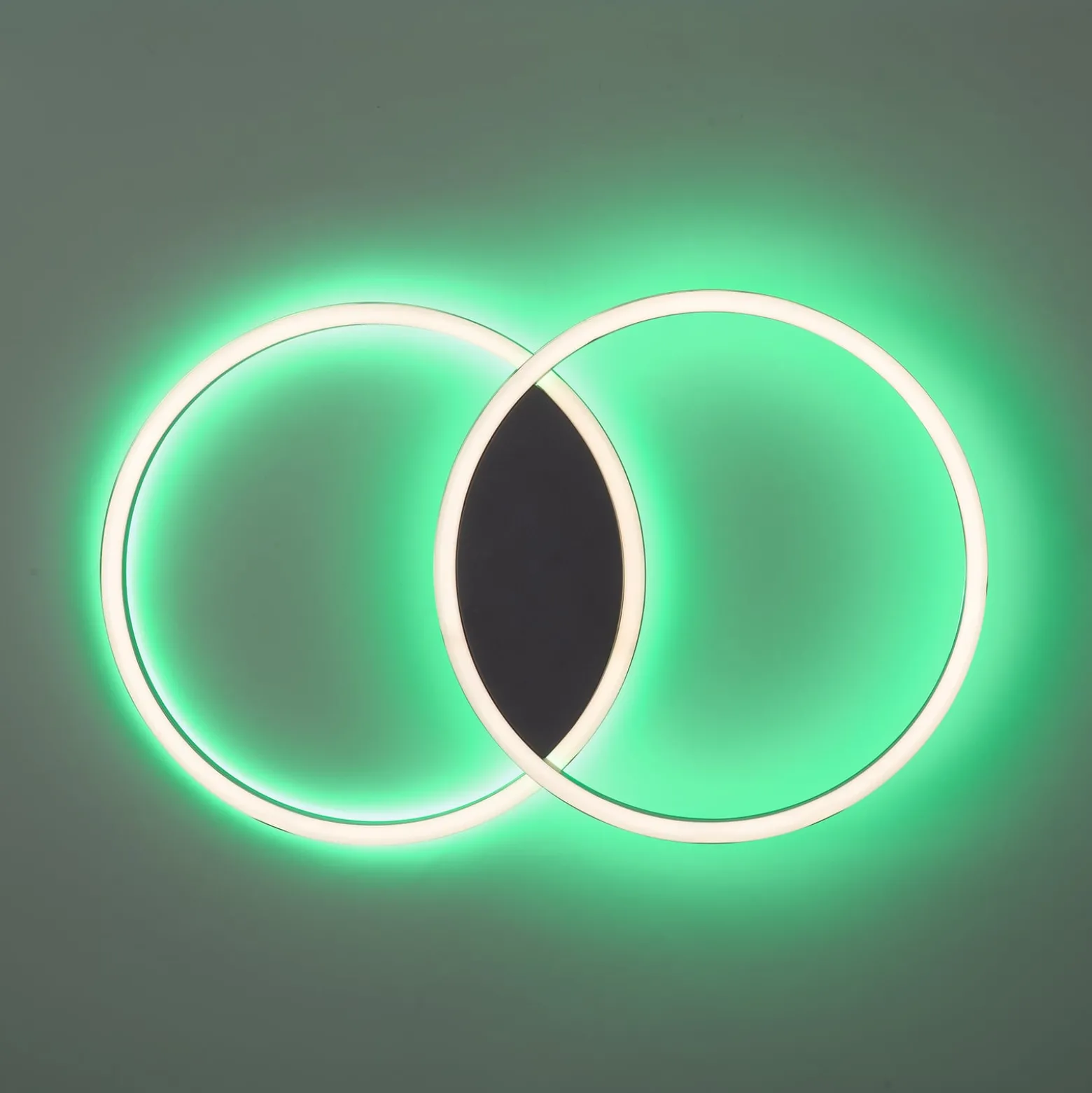 Paul Neuhaus Q-MARKO -LED-kattovalo 2x, pyöreä