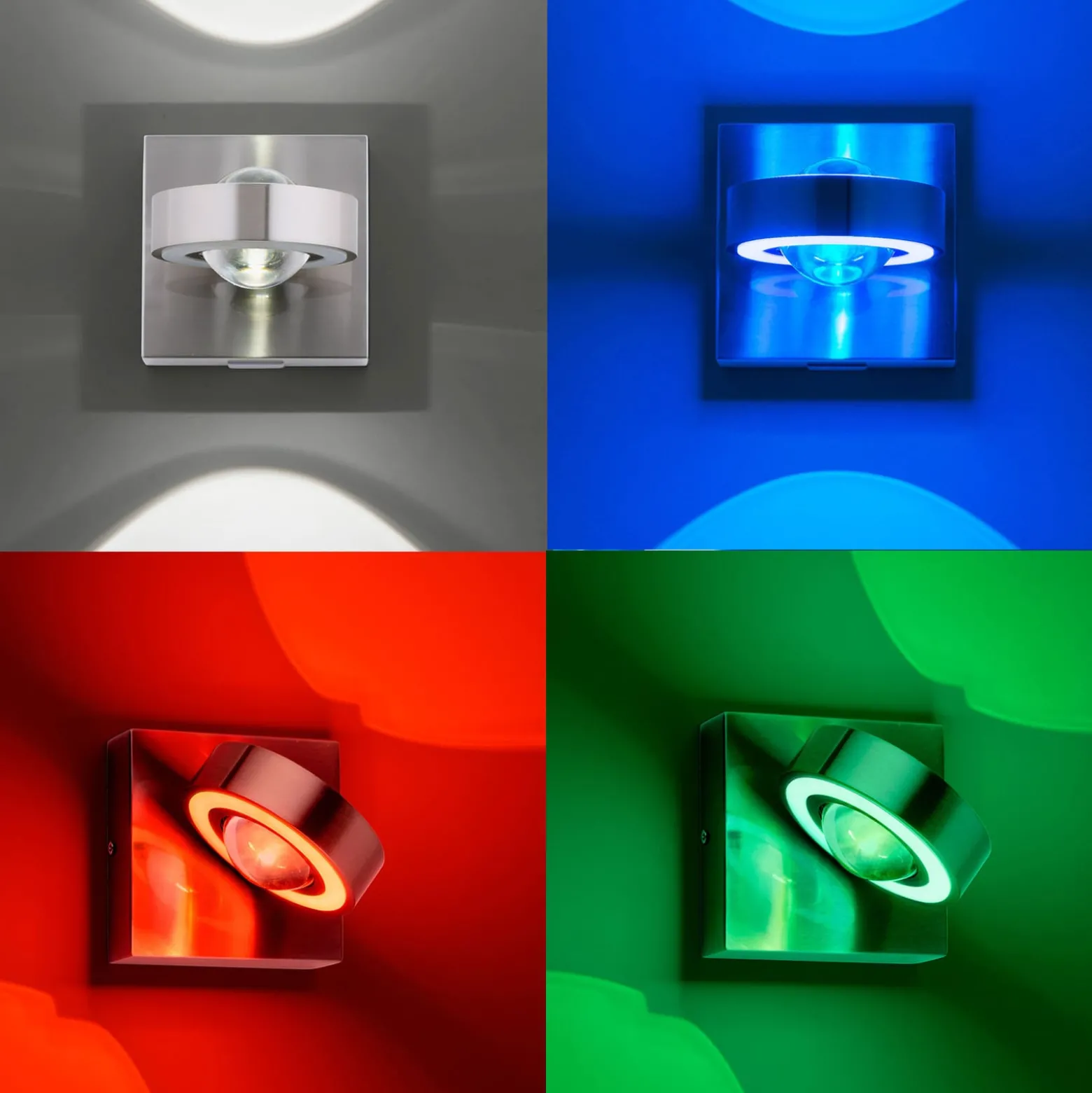 Paul Neuhaus Q-MIA LED-seinävalaisin, teräs
