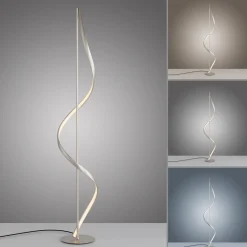 Paul Neuhaus Q-Swing -LED-lattiavalaisin, teräs