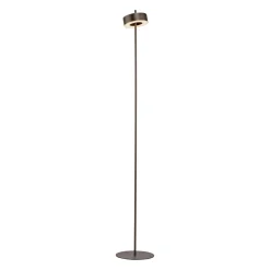 Paul Neuhaus Smart LED-lattiavalaisin Q-Rotate tummanruskea 140 cm 140 cm