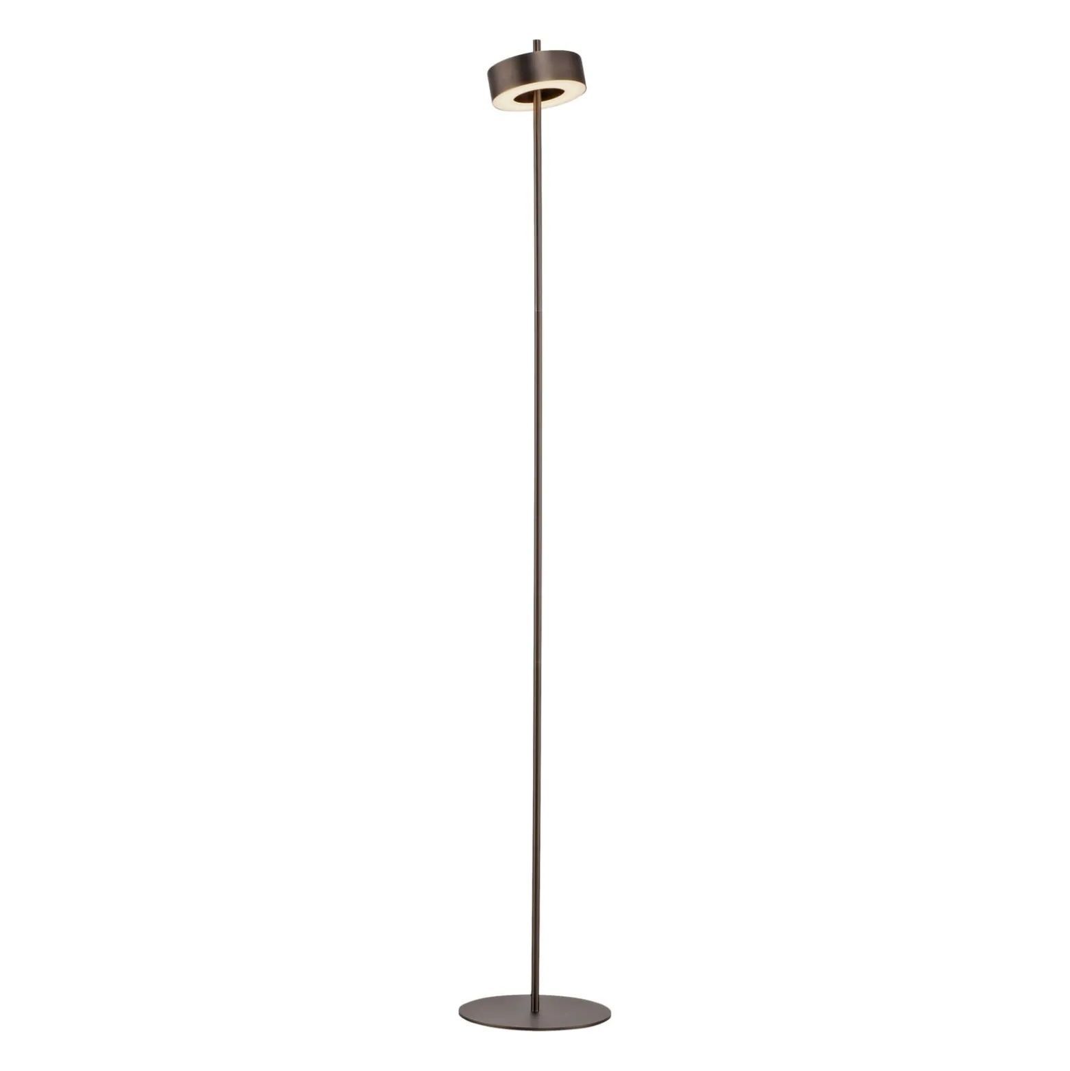 Paul Neuhaus Smart LED-lattiavalaisin Q-Rotate tummanruskea 140 cm 140 cm