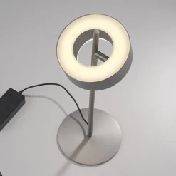 Paul Neuhaus Smart LED-pöytävalaisin Q-Rotate alumiini 40 cm 40 cm