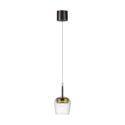 Paul Neuhaus Smart LED-riippuvalaisin Q-Kon kullanvärinen Ø 21 cm