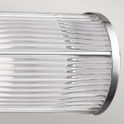 Paulson-LED-seinävalaisin IP44 2 lamppua, L 58,4cm